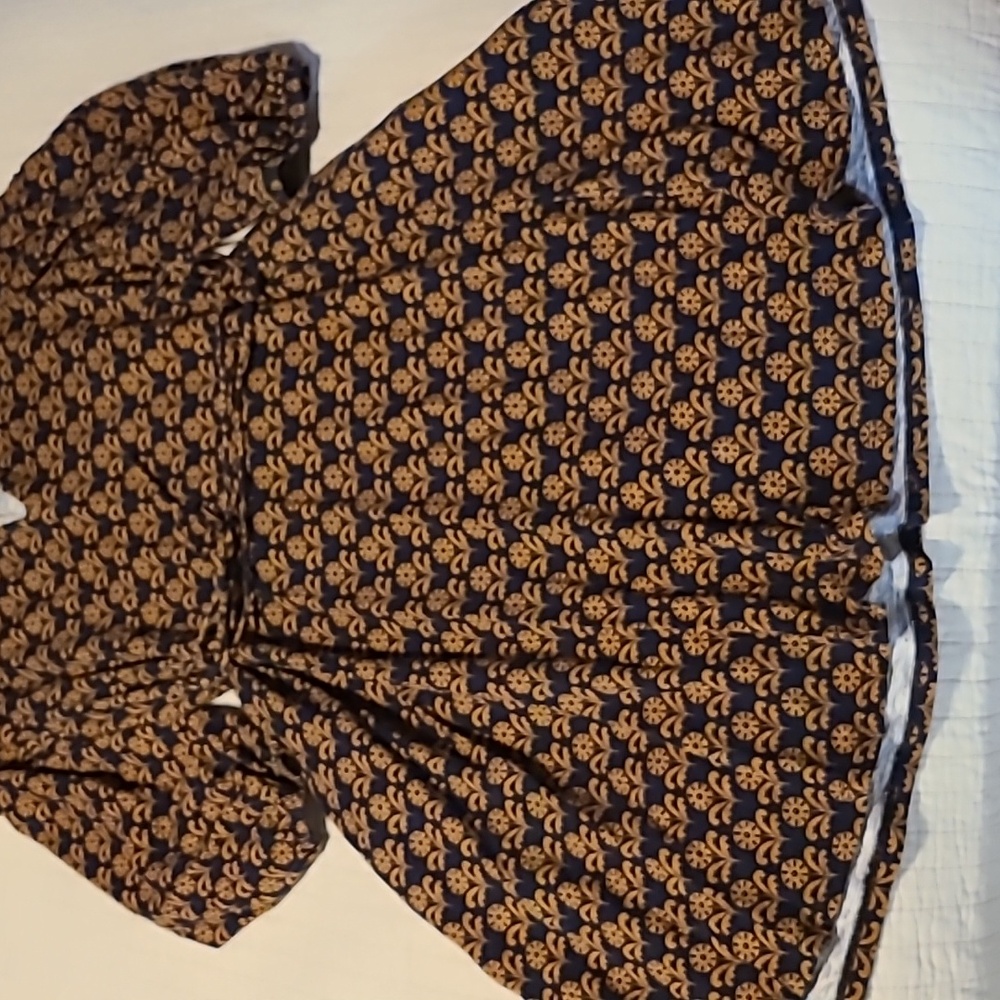 Boden Notch Neck Jersey Mini Dress Size 12R